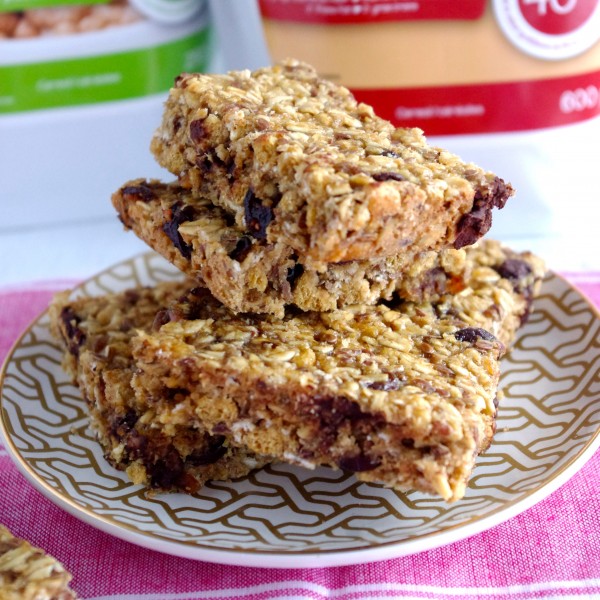 HighFiber Cranberry Chocolate Granola Bars & An Awake Cereals Giveaway! Nutrition in the Kitch