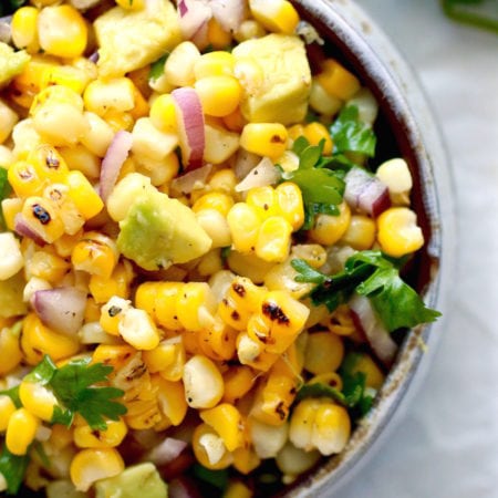 grilled corn salad