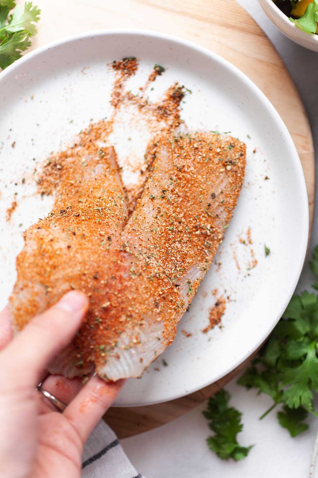 Air Fryer Glazed Tilapia Bowls - Life is Sweeter By Design