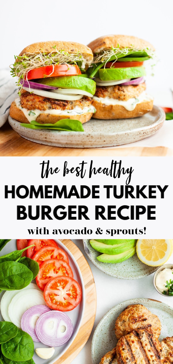 Healthy Gluten Free Turkey Burgers - Pass The Sprouts