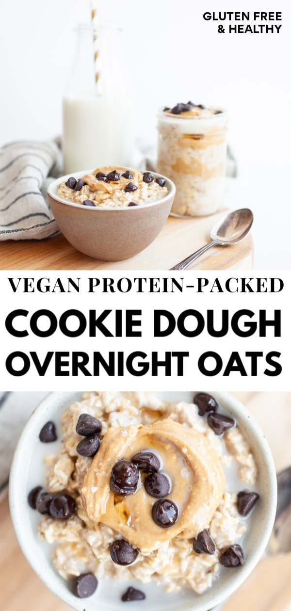 Vegan Protein-Packed Cookie Dough Overnight Oats ...