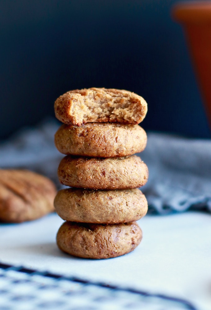 4Ingredient Soft & Chewy Banana Nut Butter Cookies Nutrition in the Kitch