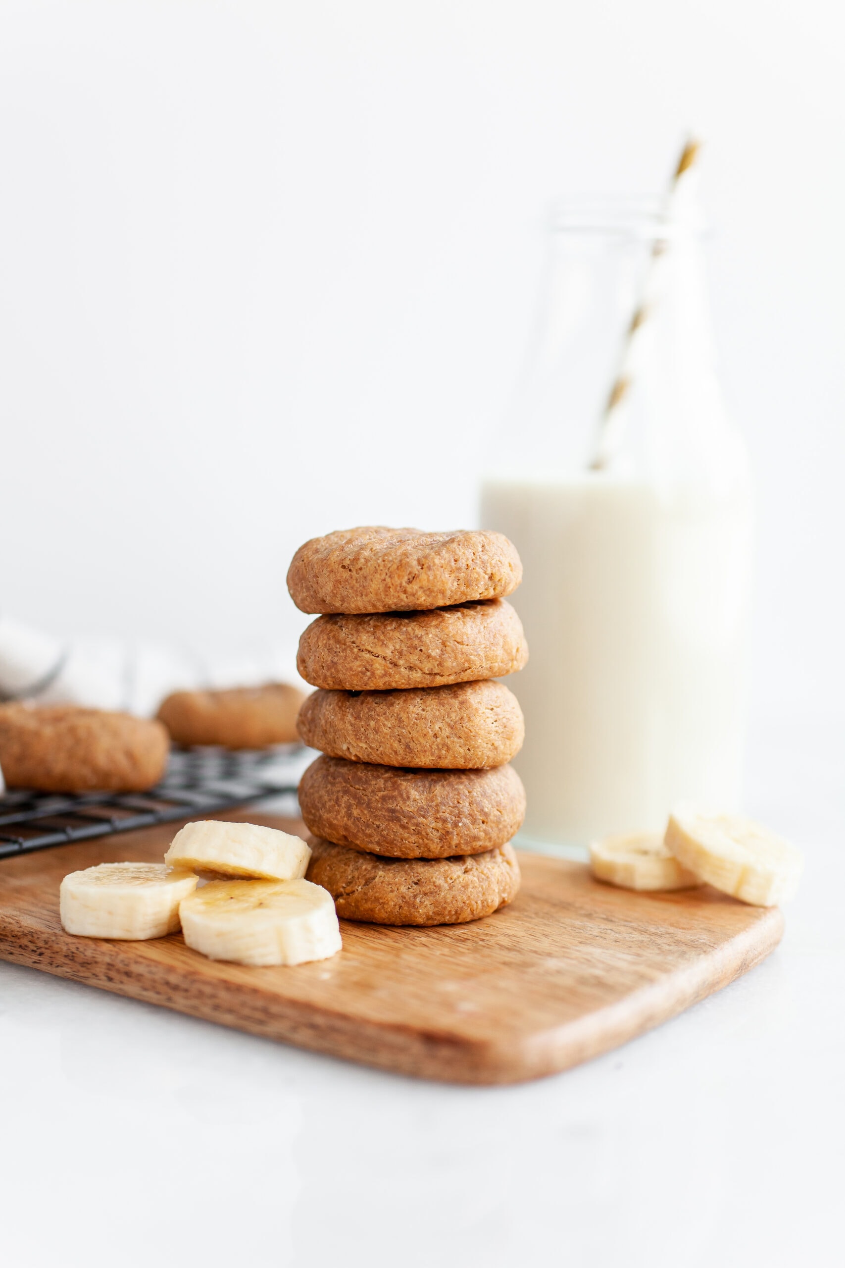 Healthy Peanut Butter Banana Cookies 4Ingredients Only!