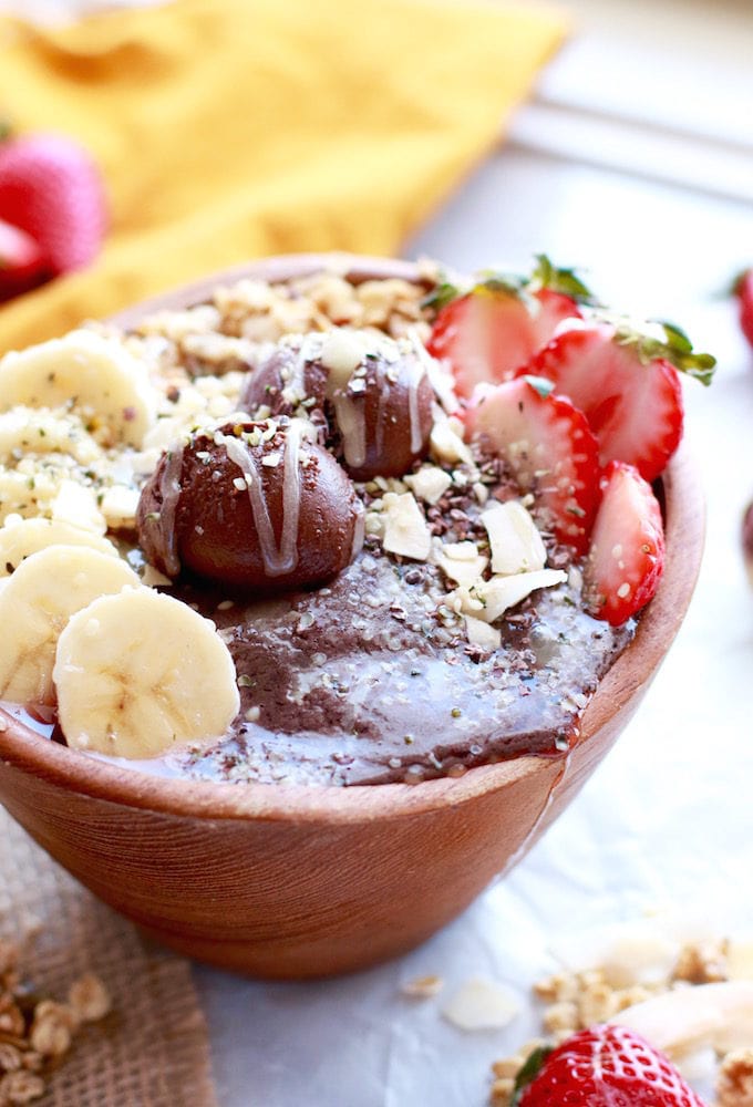 Loaded Acai Smoothie Bowl Nutrition In The Kitch