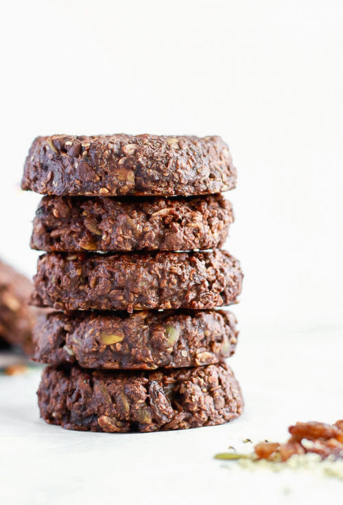 Healthy Chocolate Protein Cookies Gluten Free