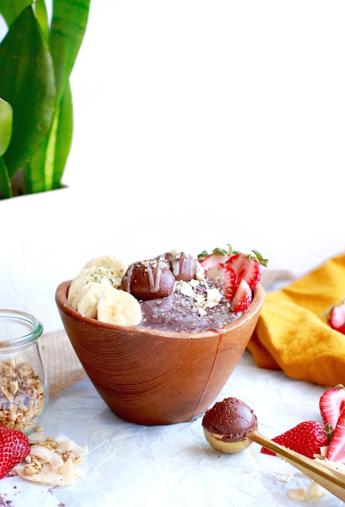 Loaded Acai Smoothie Bowl Nutrition In The Kitch