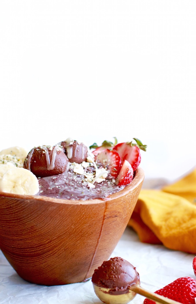 Loaded Acai Smoothie Bowl Nutrition In The Kitch