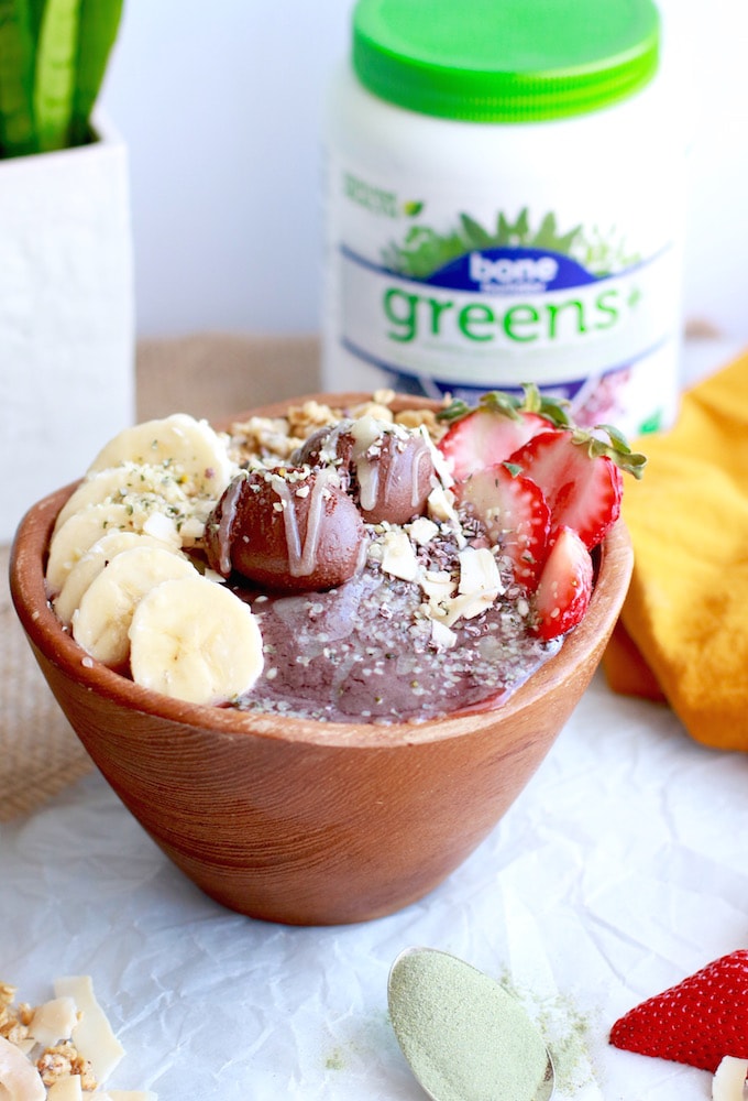 Loaded Acai Smoothie Bowl Nutrition In The Kitch
