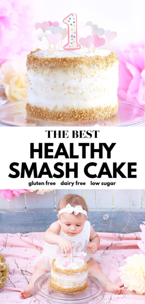 Healthy Smash Cake Recipe (1st Birthday) Nutrition in the Kitch