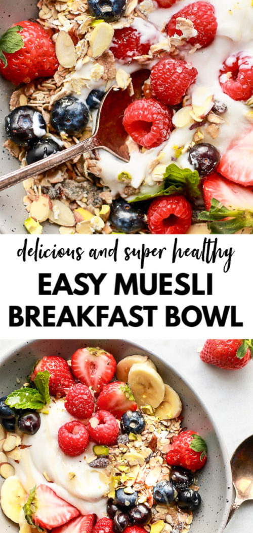 Simple & Healthy Breakfast Muesli | Nutrition in the Kitch