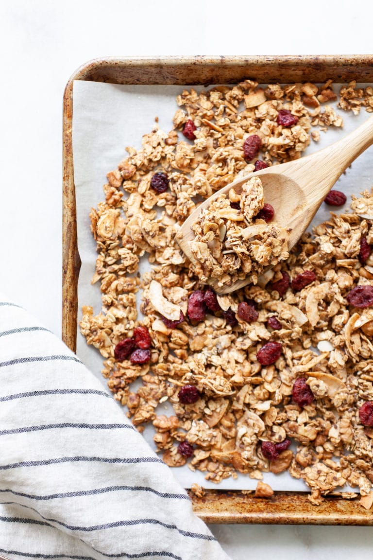 Easy SugarFree Granola Recipe Nutrition in the Kitch