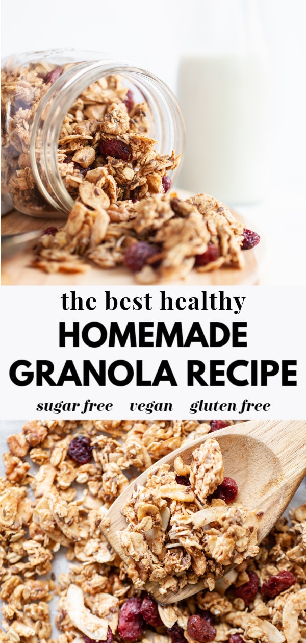 Easy Sugar-Free Granola Recipe | Nutrition in the Kitch