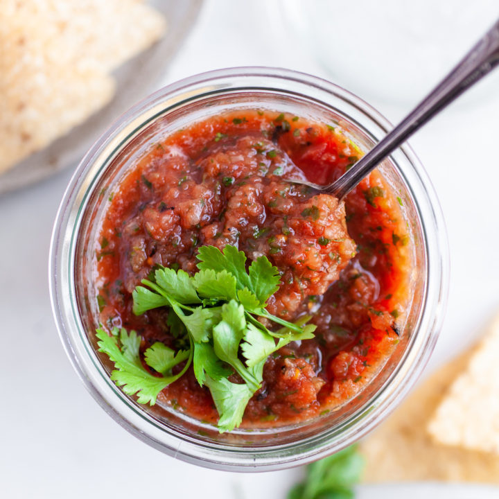 Easiest Blender Vitamix Salsa -image