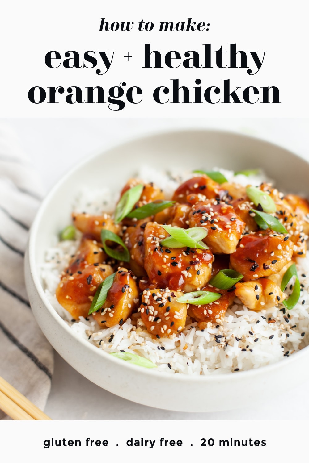 Easy Gluten Free Orange Chicken Nutrition In The Kitch