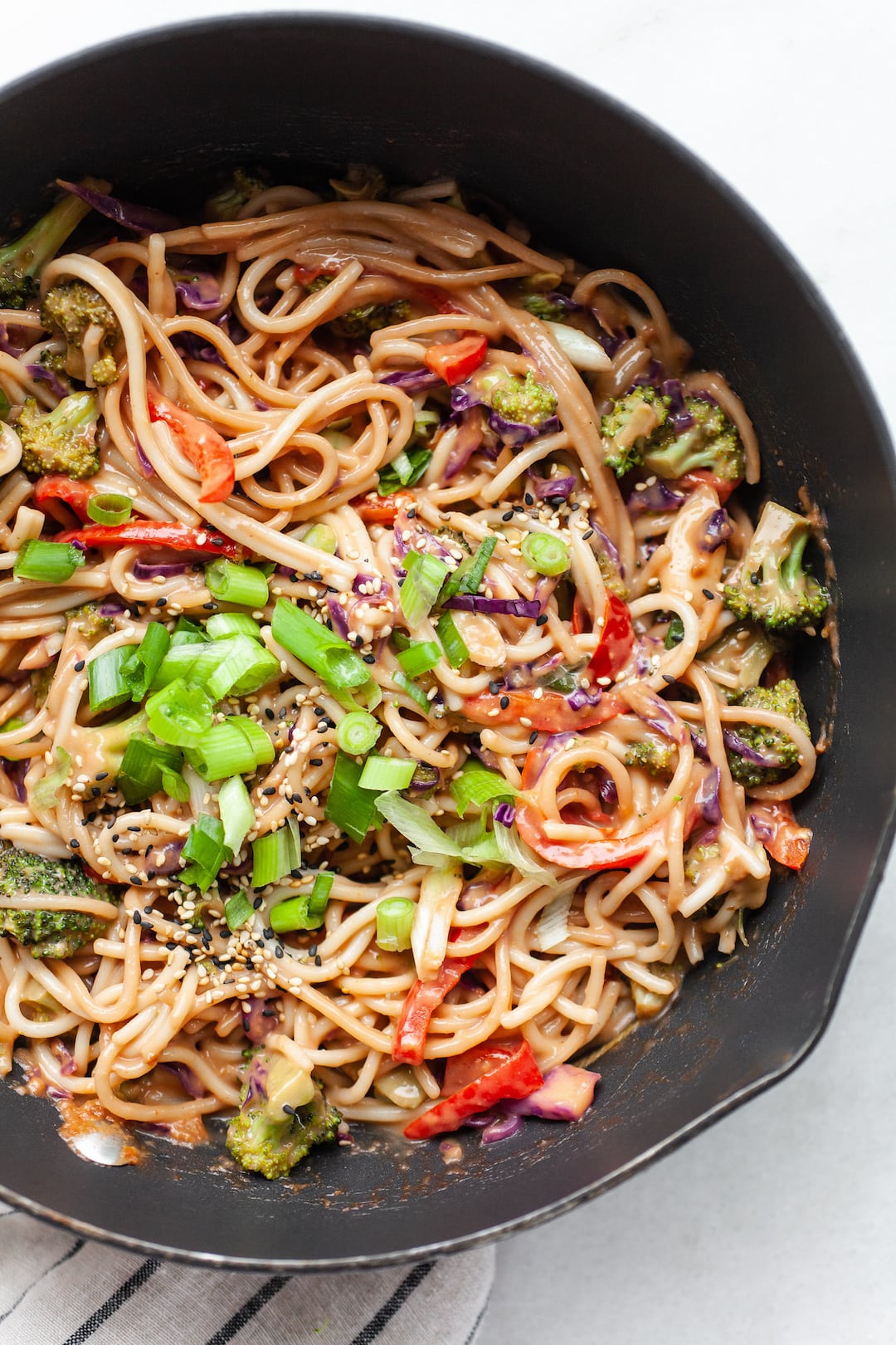 Yummy Healthy Peanut Sauce Noodles Recipe