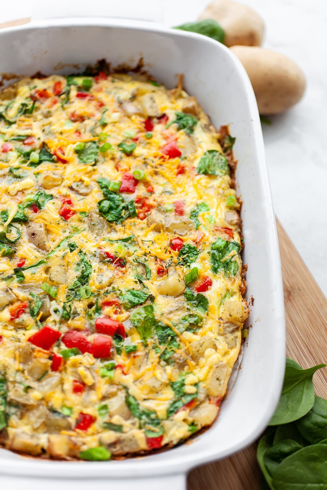 EASY Dairy Free Breakfast Casserole (gluten free)