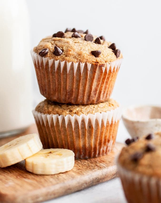 EASY Almond Flour Banana Muffins! Low Carb, Paleo, Dairy Free