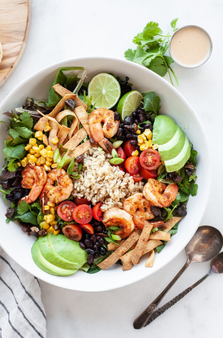 Healthy Southwest Salad (gluten free, dairy free)