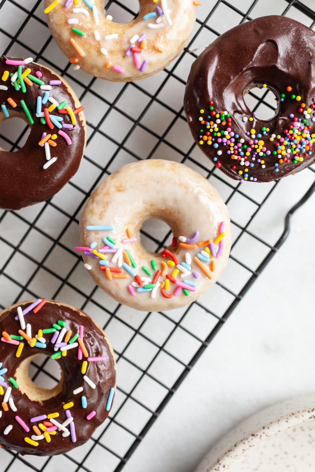 Easy Protein Donuts healthy, gluten free, dairy free!
