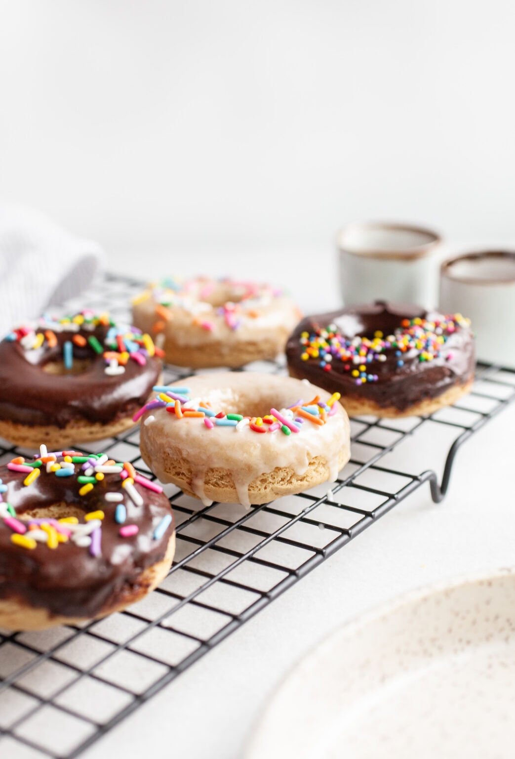 Easy Protein Donuts healthy, gluten free, dairy free!